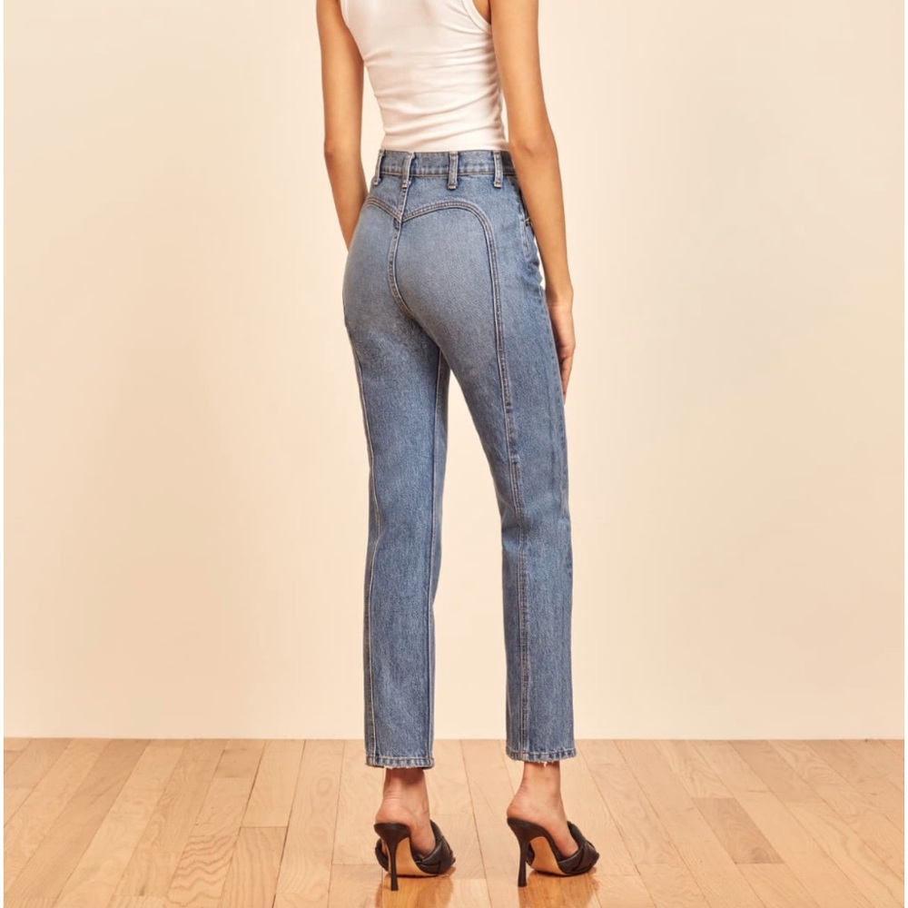 Reformation Saddle Jeans